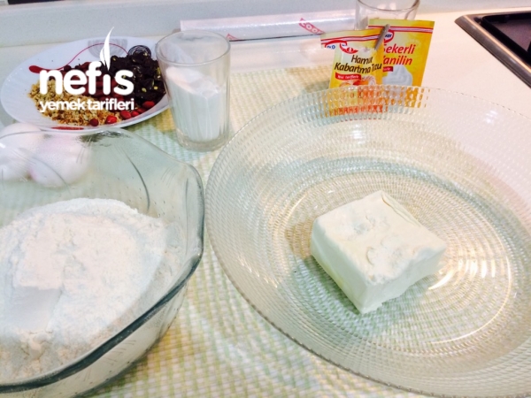 Çay Kahve Yanına Nefis Kurabiye (Fıstıklı) Nefis Yemek Tarifleri