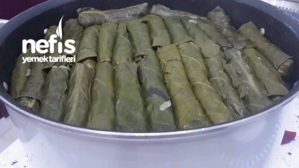 Maraş usulü ETLİ KURU DOLMA karışık