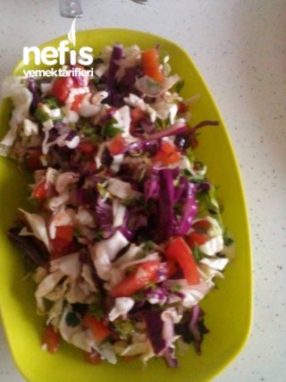 Sağlıklı Renkli Salata