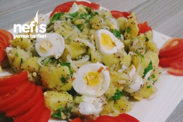 Patates Salata Servis - Nefis Yemek Tarifleri