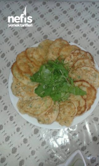 Peynirli,Otlu Pankek