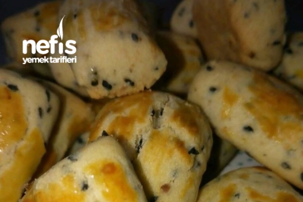 Çörek Otlu Kıyır Kıyır Yedirten Kurabiye Nefis Yemek Tarifleri