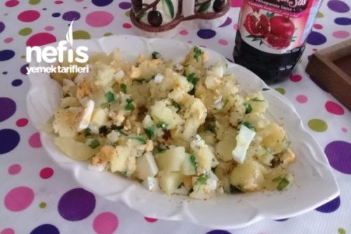 Yumurtalı Patates Salatası Tarifi
