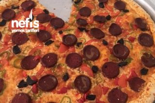 Müthiş Lezzette Pizza Ev Yapımı Tarifi