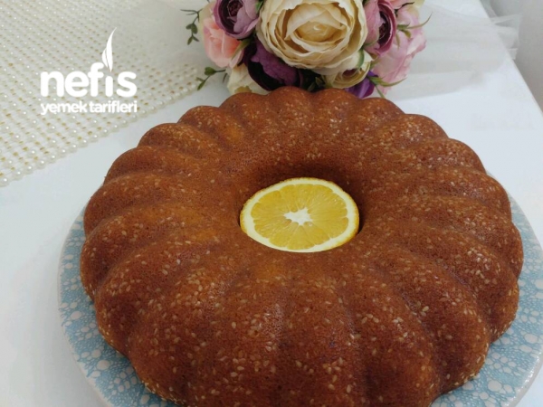 Portakallı Sodalı Pamuk Kek Nefis Yemek Tarifleri