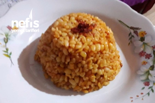 Domatesli Bulgur Pilavı