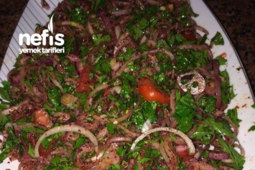 Zerzevat ( Soğan Salatası ) Tarifi