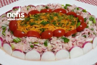 Bol Ekşili Havuç Turp Salatası (Pratik) Tarifi