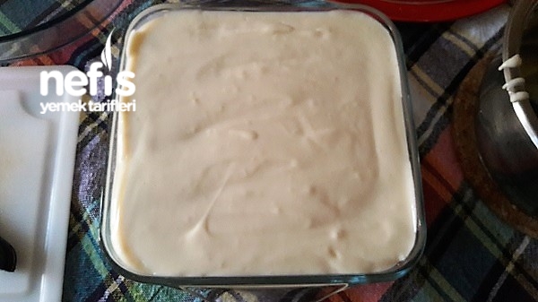 Labneli Muhallebi Pastası