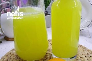 Ev Yapımı Limonata (1 Portakal 1 Limon İle) Tarifi