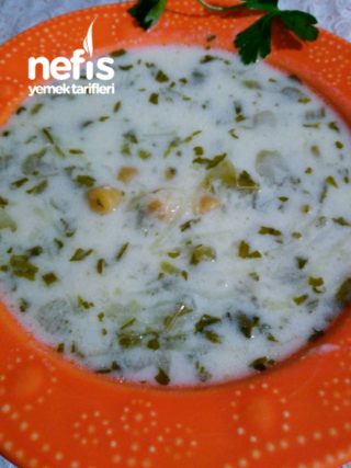 Kış Çorbası  Nohut- Patates Pazı Sapı      Yoğurt