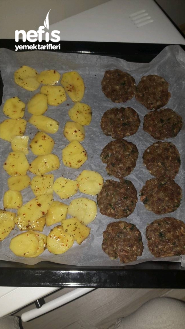 Nefis Köfte Patates (fırında Yağsız)