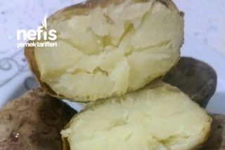 Sıcacık Ortamda Sıcacık Sobada Patates Tarifi