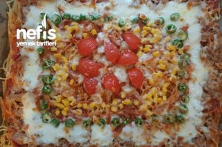 Spaghetti Pizza Tarifi
