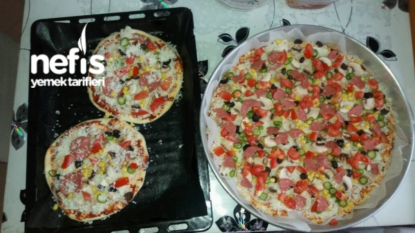 Karışık/Ton Balıklı Pizza