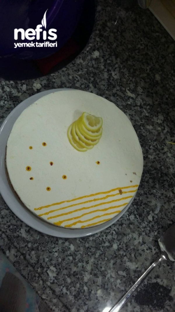 Limonlu Kremalı Kek