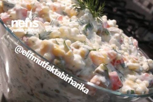 Garnitürlü Kuskus Salatası Tarifi
