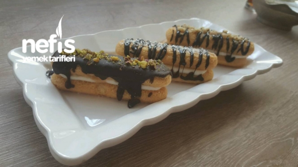 Muhallebili Kedi Dili Pasta Nefis Yemek Tarifleri