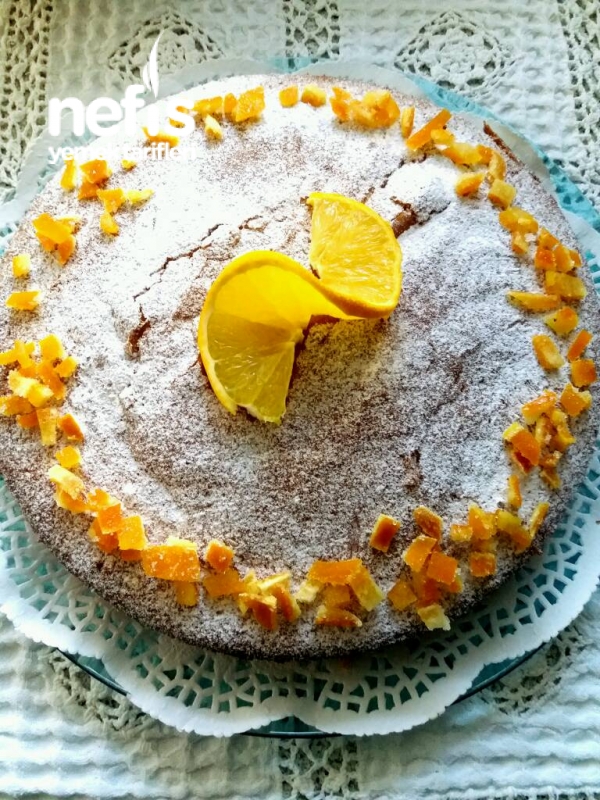 Orange Cloud Cake