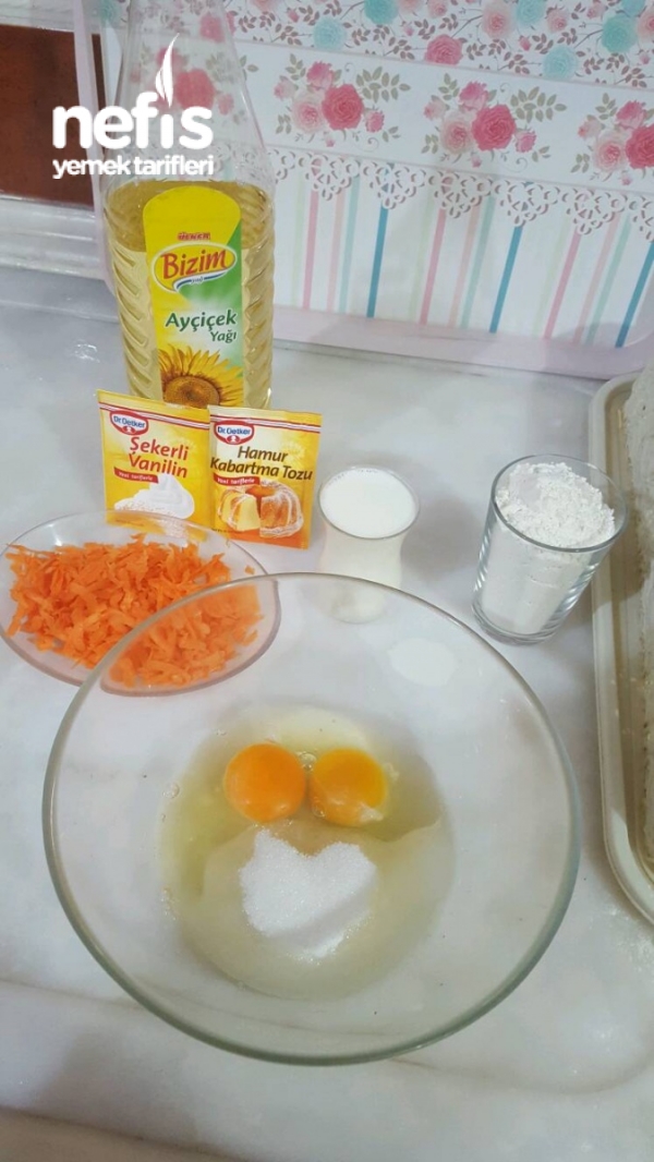 Havuçlu Muhallebili Tart Kek Nefis Yemek Tarifleri 4033682