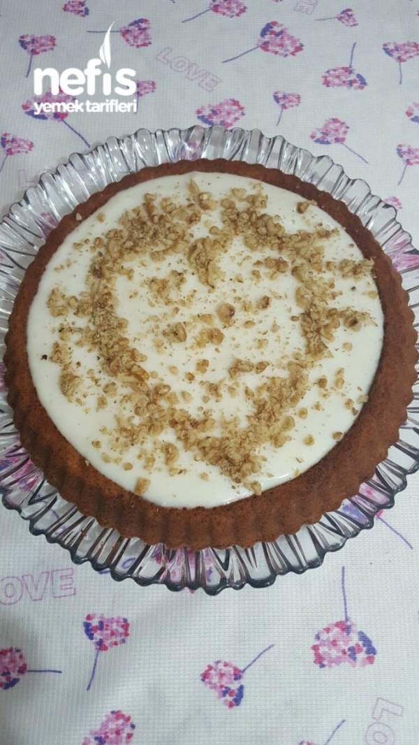 Havuçlu Muhallebili Tart Kek