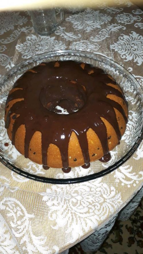İçi Mozaik Dışı Çikolata Soslu Kek Nefis Yemek Tarifleri