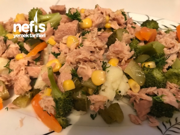 Ton Balıklı Nefis Salata(vitamin Deposu)