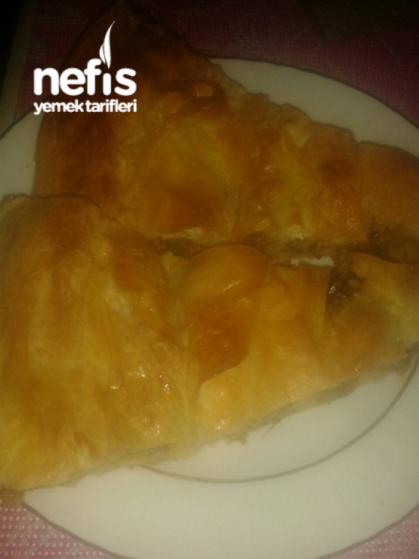 Pırasalı Ispanaklı Kıymalı Börek Kk