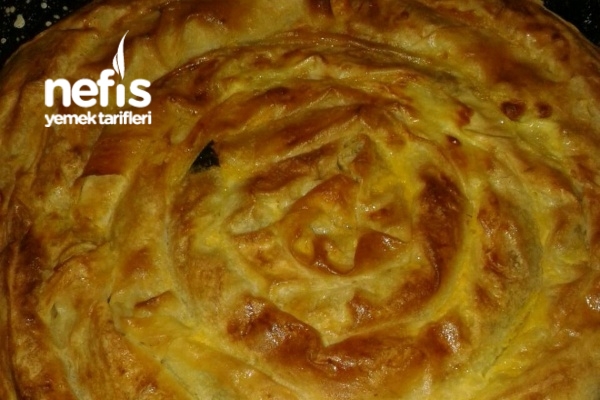 Pırasalı Ispanaklı Kıymalı Börek