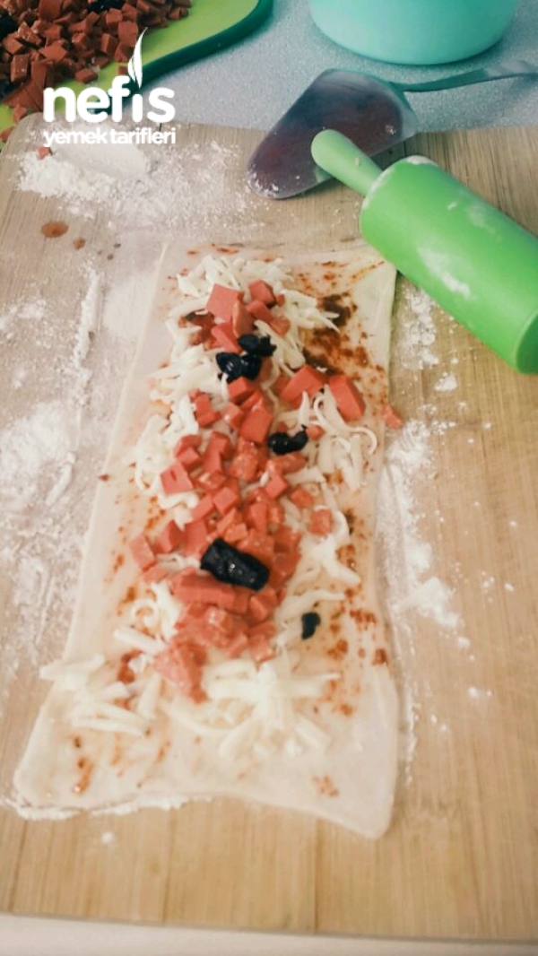 Milfoyden Kolay Pide(pizza)