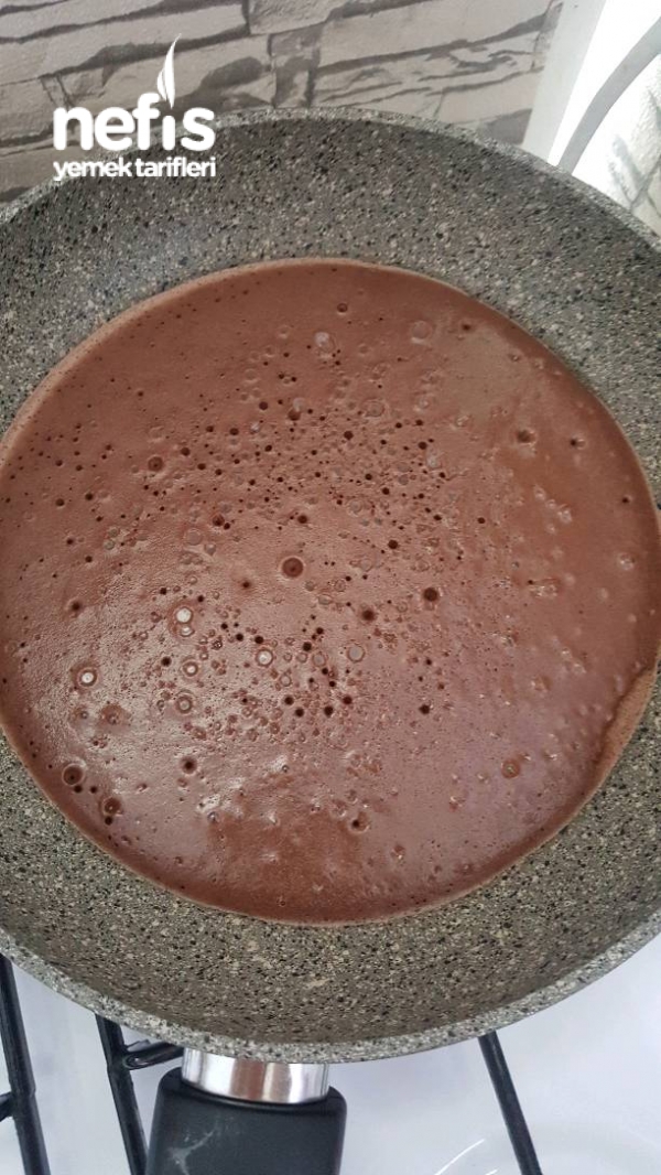Kakaolu Krep Yaşpasta Nefis Yemek Tarifleri
