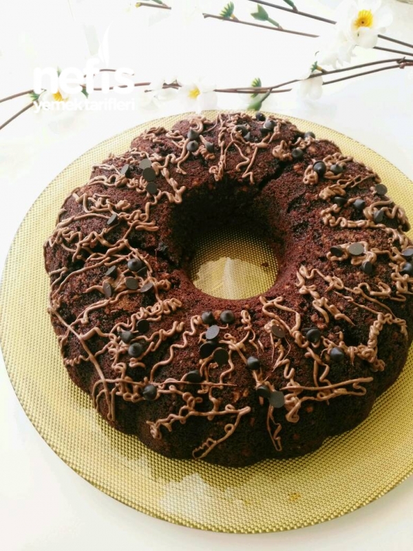 Cevizli Çikolatalı Kek