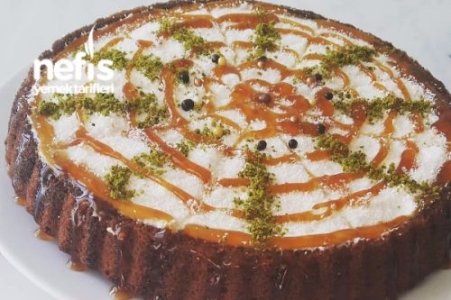 Karamel Soslu Tart Kek Tarifi