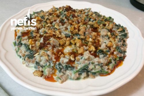 Ispanaklı Yoğurtlu Karabuğday Salatası Tarifi