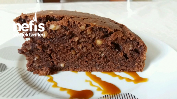 Saralleli Browni Kek Nefis Yemek Tarifleri