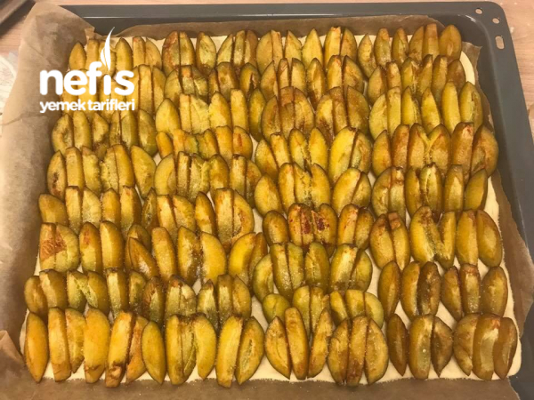 Mayalı Hamurdan Erikli Pasta (Alman Usulü) Nefis Yemek Tarifleri