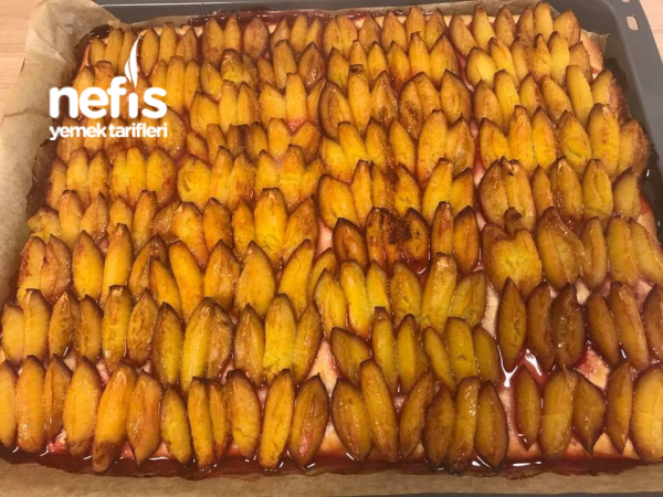 Mayalı Hamurdan Erikli Pasta (Alman Usulü) Nefis Yemek Tarifleri