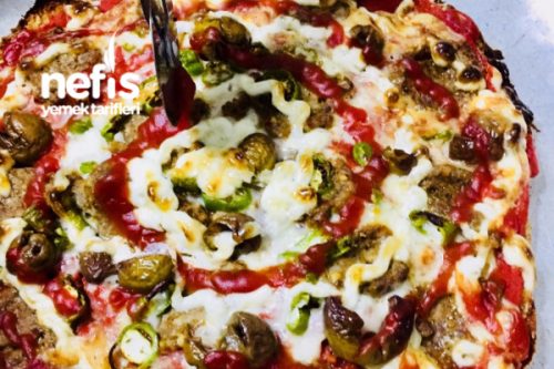 Şipşak 10 Dakikada Pizza Tarifi