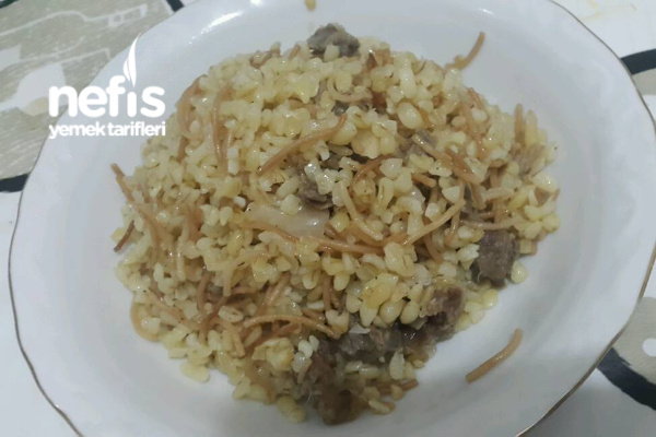 Etli Şehriyeli Bulgur Kavurma - Nefis Yemek Tarifleri