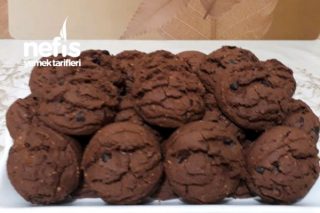 Kakaolu Damla Çikolatalı Fındıklı Dondurma Kurabiye Tarifi