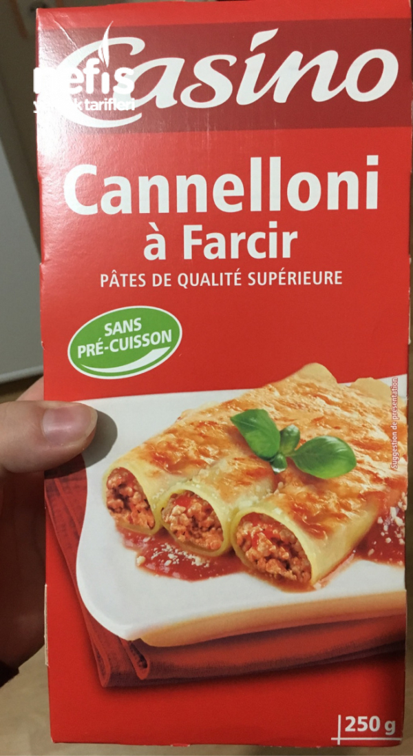 Cannelloni (köfteli Boru Makarna)
