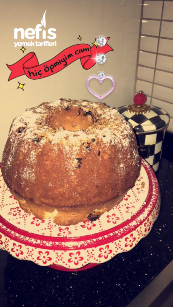 Kuru Üzümlü Kek Nefis Yemek Tarifleri 4129373