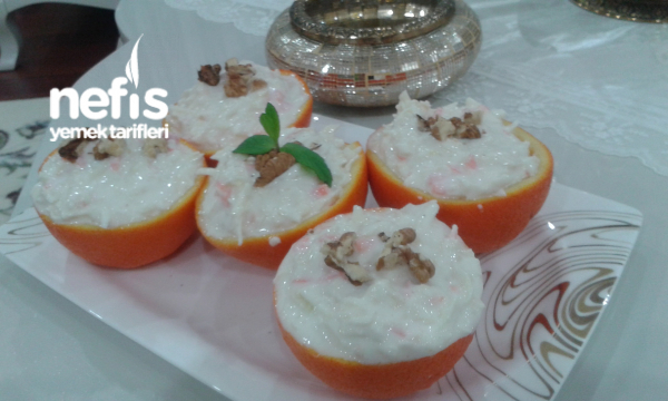 Portakal Çanaginda Havuçlu Ayvali Kereviz Salatası