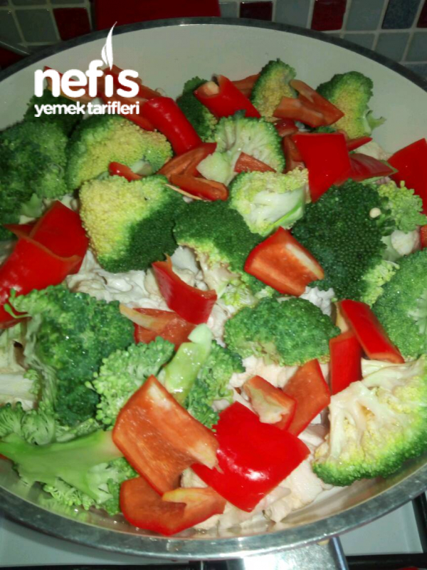 Karnabahar Ve Brokoli Salatası