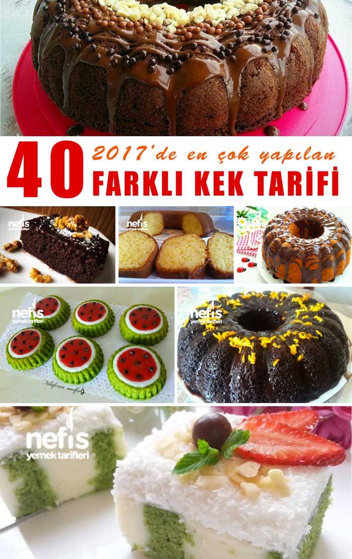 Farklı kek tarifleri nelerdir Farklı kek tarifleri nelerdir