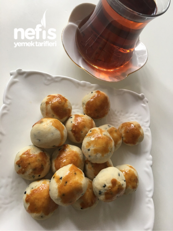 Tuzlu Kurabiyesi (Tek Lokmalık) Nefis Yemek Tarifleri