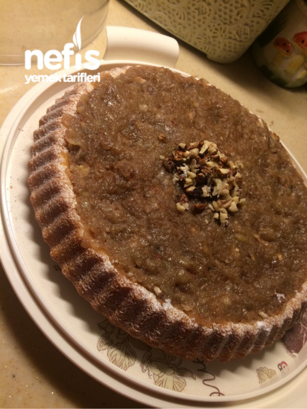 Elmalı Muhallebili Turta Kek Nefis Yemek Tarifleri
