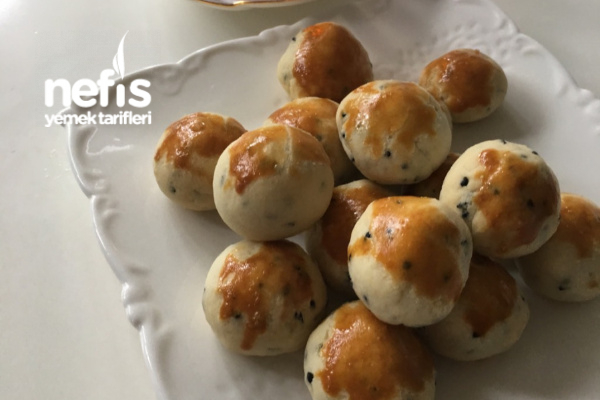 Tuzlu Kurabiyesi (Tek Lokmalık) Nefis Yemek Tarifleri