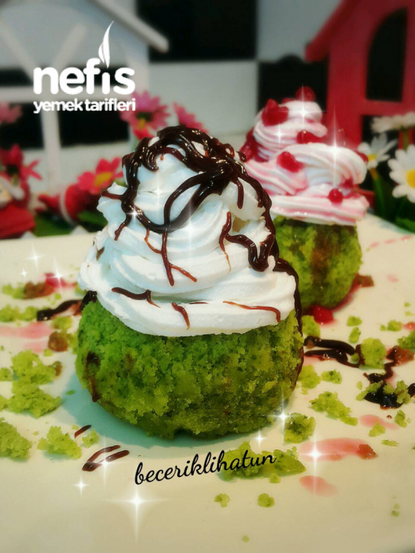 Ispanaklı Cupcake (Fincan Kek) Nefis Yemek Tarifleri