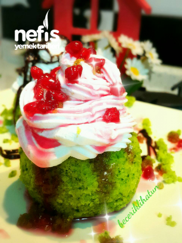 Ispanaklı Cupcake (Fincan Kek) Nefis Yemek Tarifleri